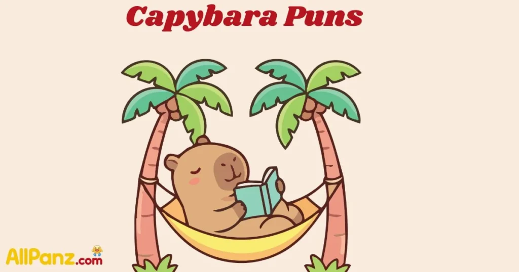Capybara Puns