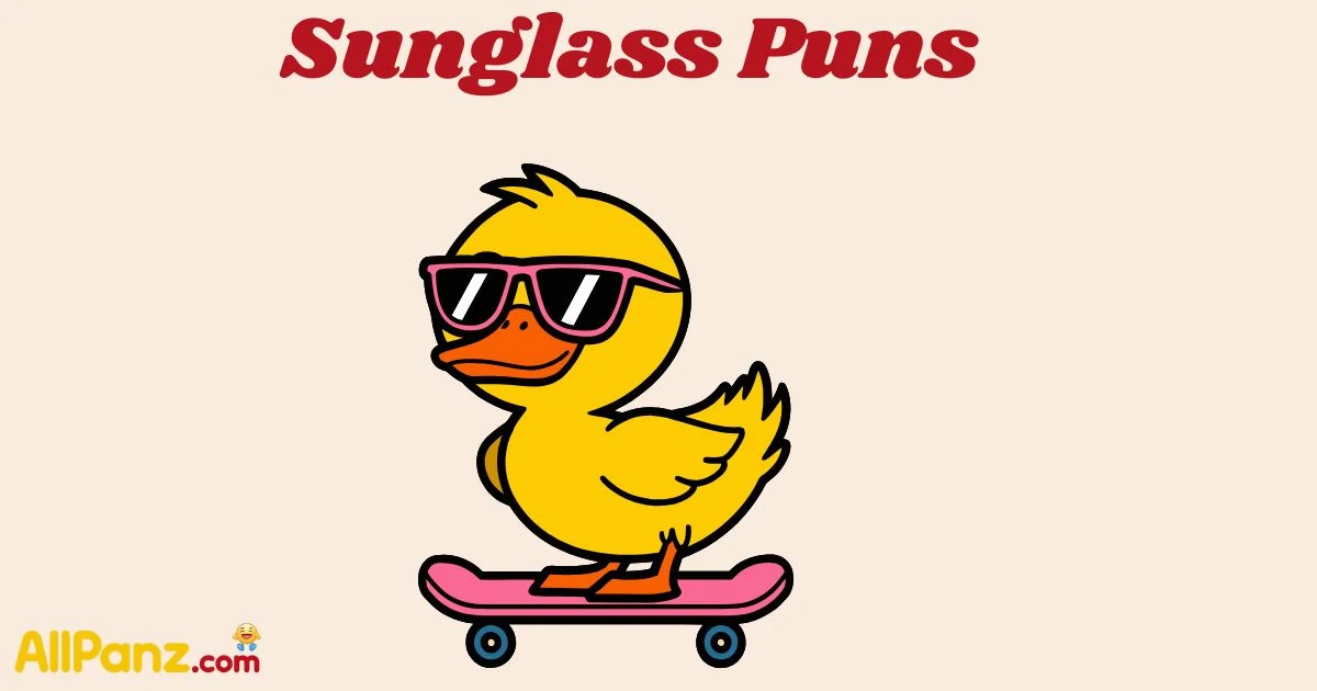 Sunglass Puns