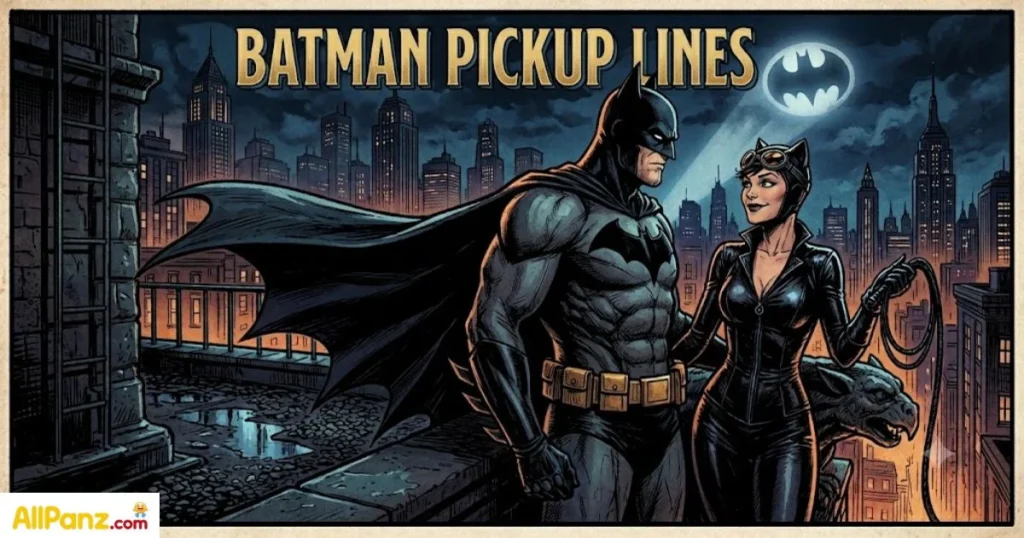 Batman Pickup Lines