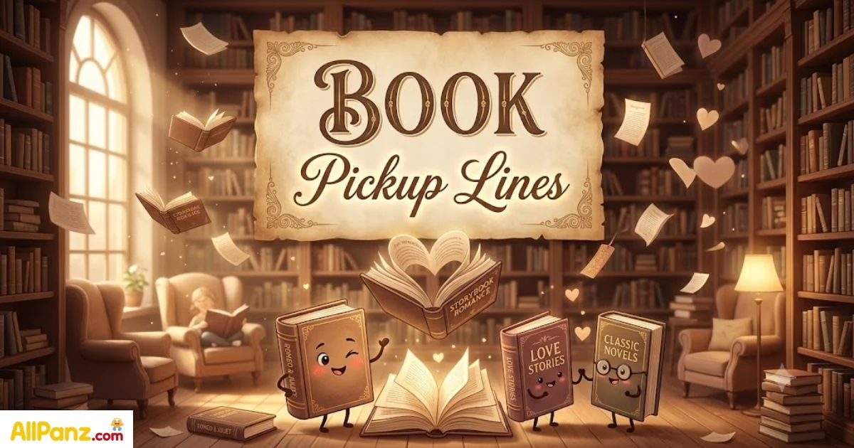 Book Pickup Lines